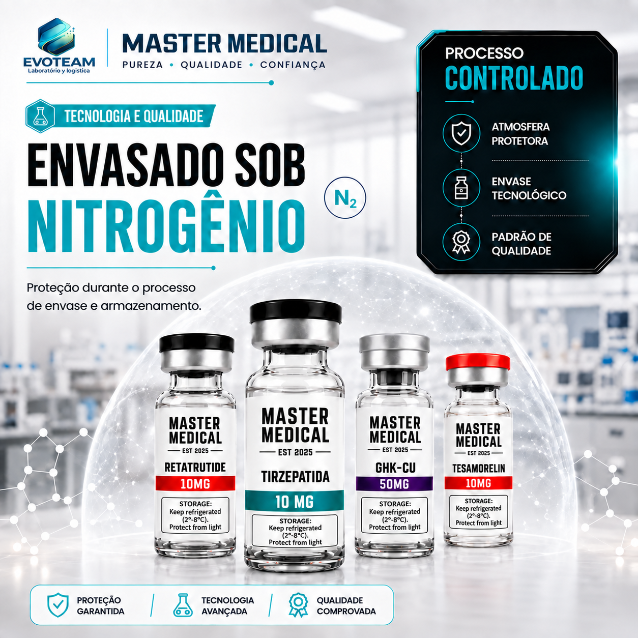 Envasamento com Nitrogênio